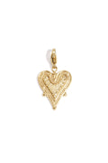 Sieraden bedel gedetailleerd hart DIY