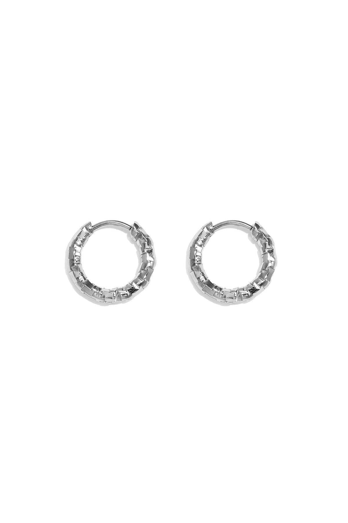 Stylish Stainless Steel Hoop Earrings for Everyday Glam