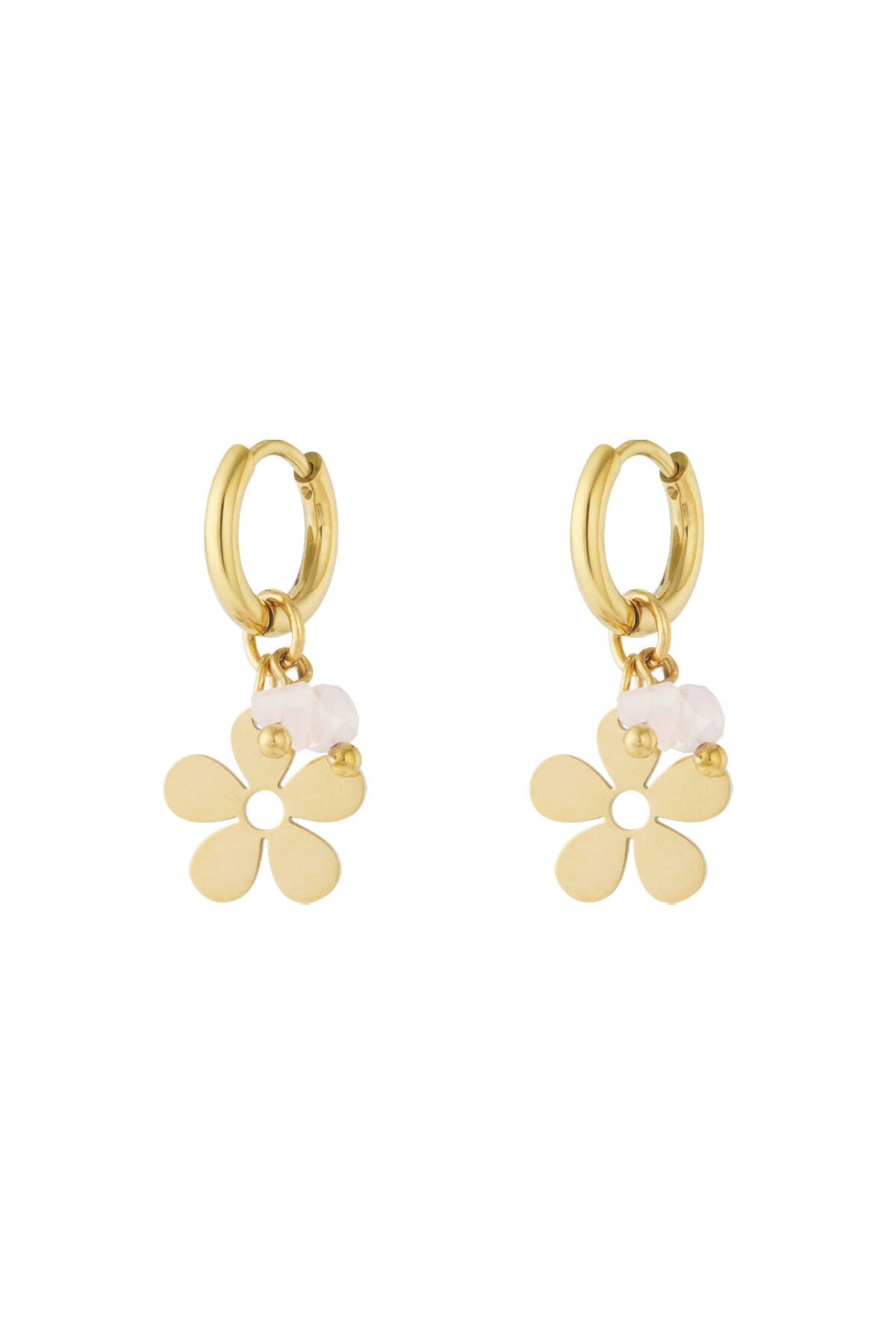 Oorbellen met druppel van roestvrij staal, casual en dagelijks gebruik