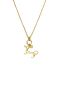 Roestvrijstalen hangerkettingen met dierenmotief uit de Simple Daily Simple-serie voor dames.