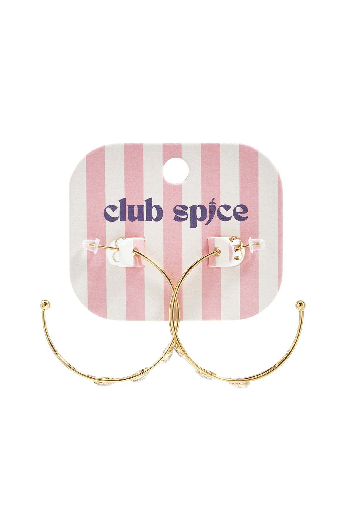 Elegant Gold Heart Hoop Earrings for Women