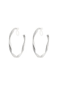 Twist Hoops Clip Oorbellen