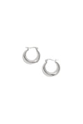 Oorbellen Arched Stainless Steel