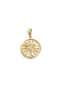 Sieraden bedel beker op munt DIY