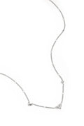 Ketting met hartjes en steentjes en patroon