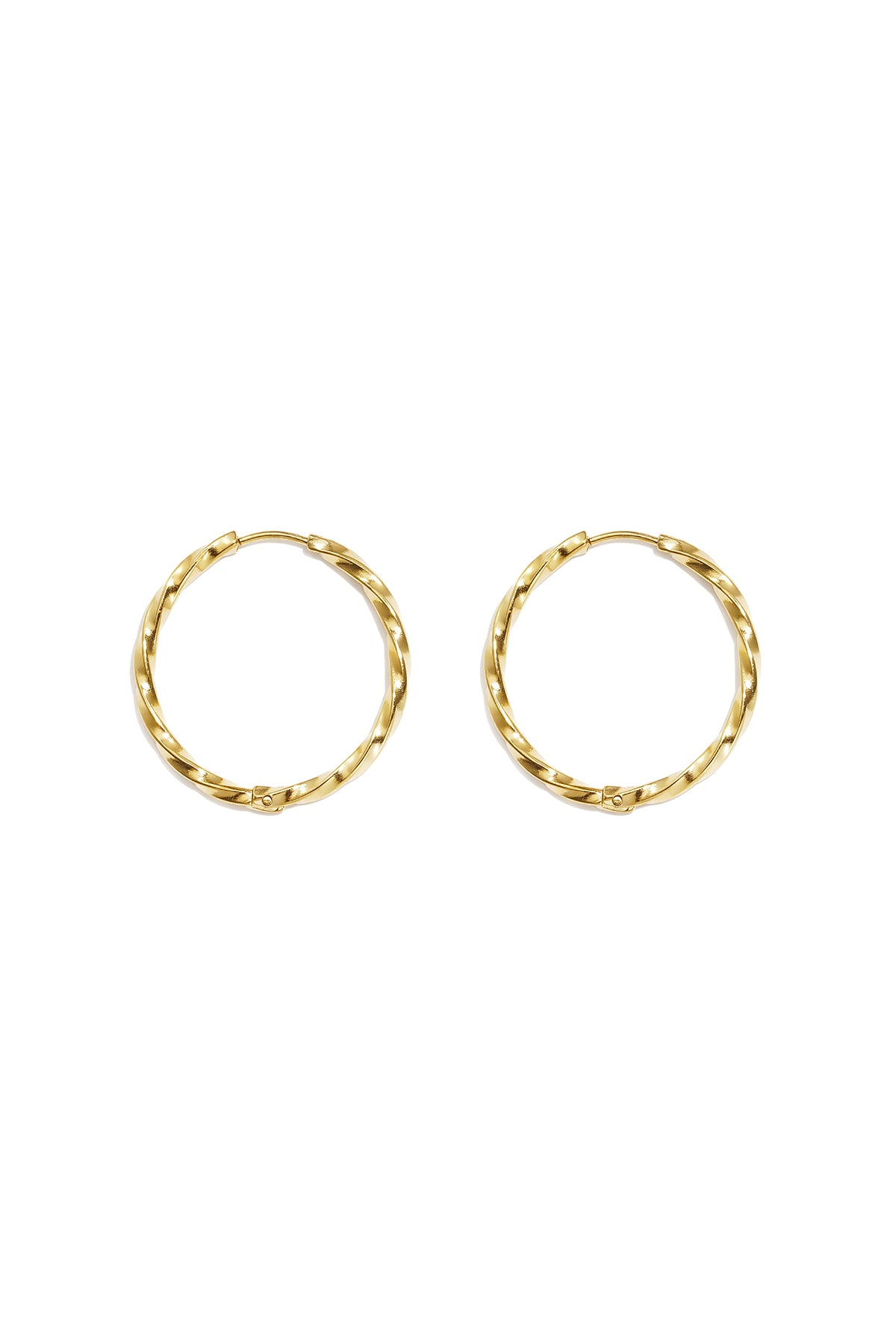 Elegant Stainless Steel Hoop Earrings for Everyday Wear