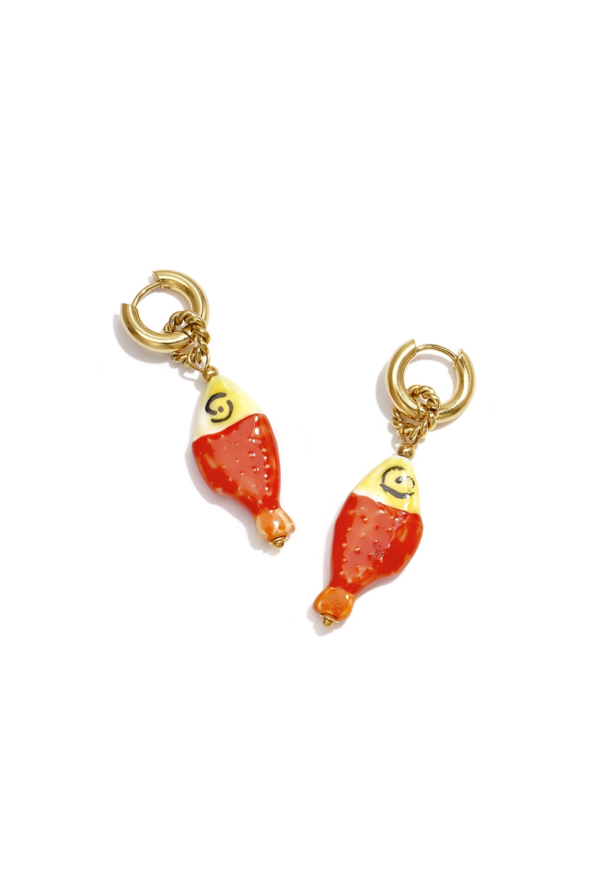 Charming Ceramic Bead Earrings for Spring/Summer