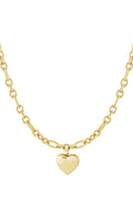 Hart liefde ketting