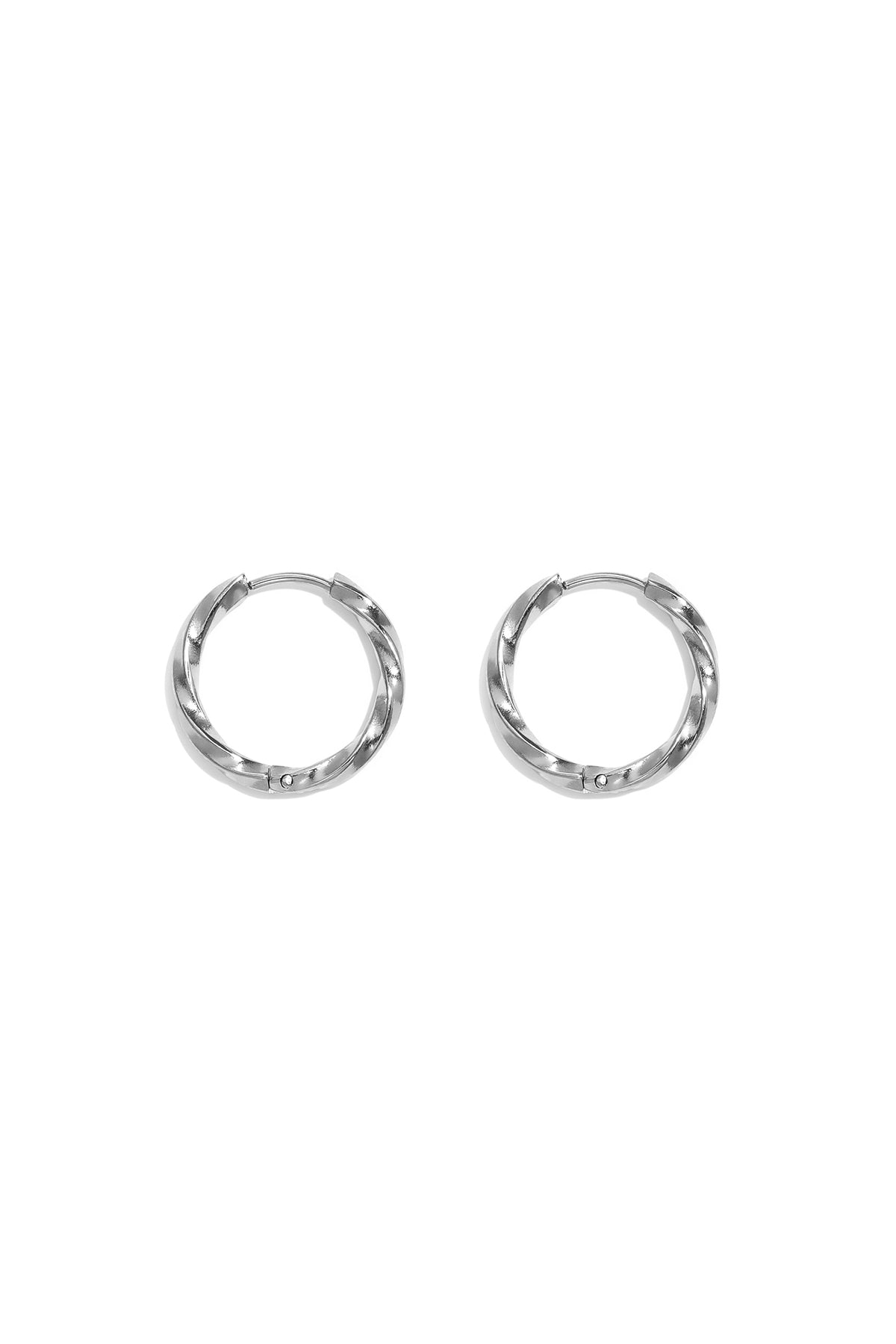 Elegant Stainless Steel Hoop Earrings for Everyday Wear