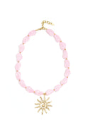 Kralenketting met zon charm