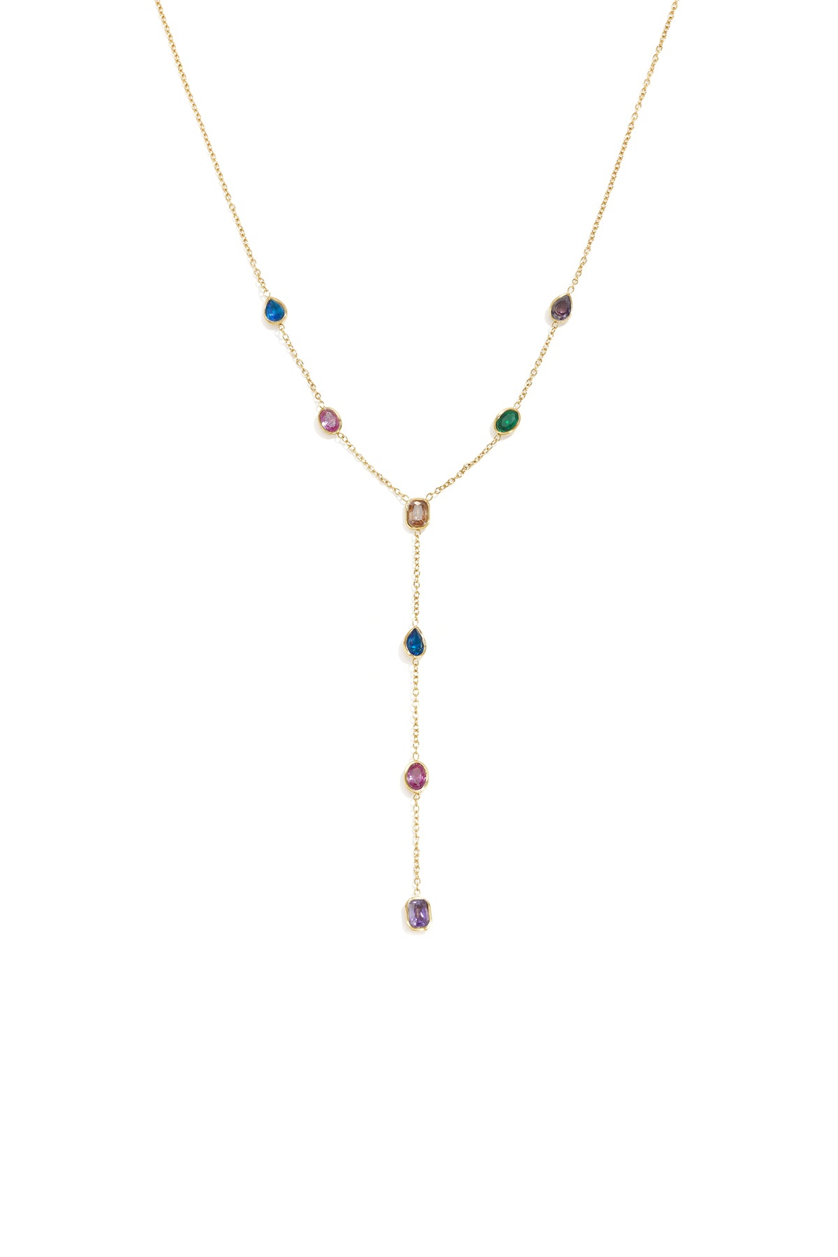 Roestvrijstalen hangerkettingen met geometrische vorm, casual, alledaagse, eenvoudige serie, dames sieraden