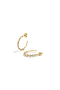 Stylish Silver & Gold Hoop Earrings for Everyday Wear