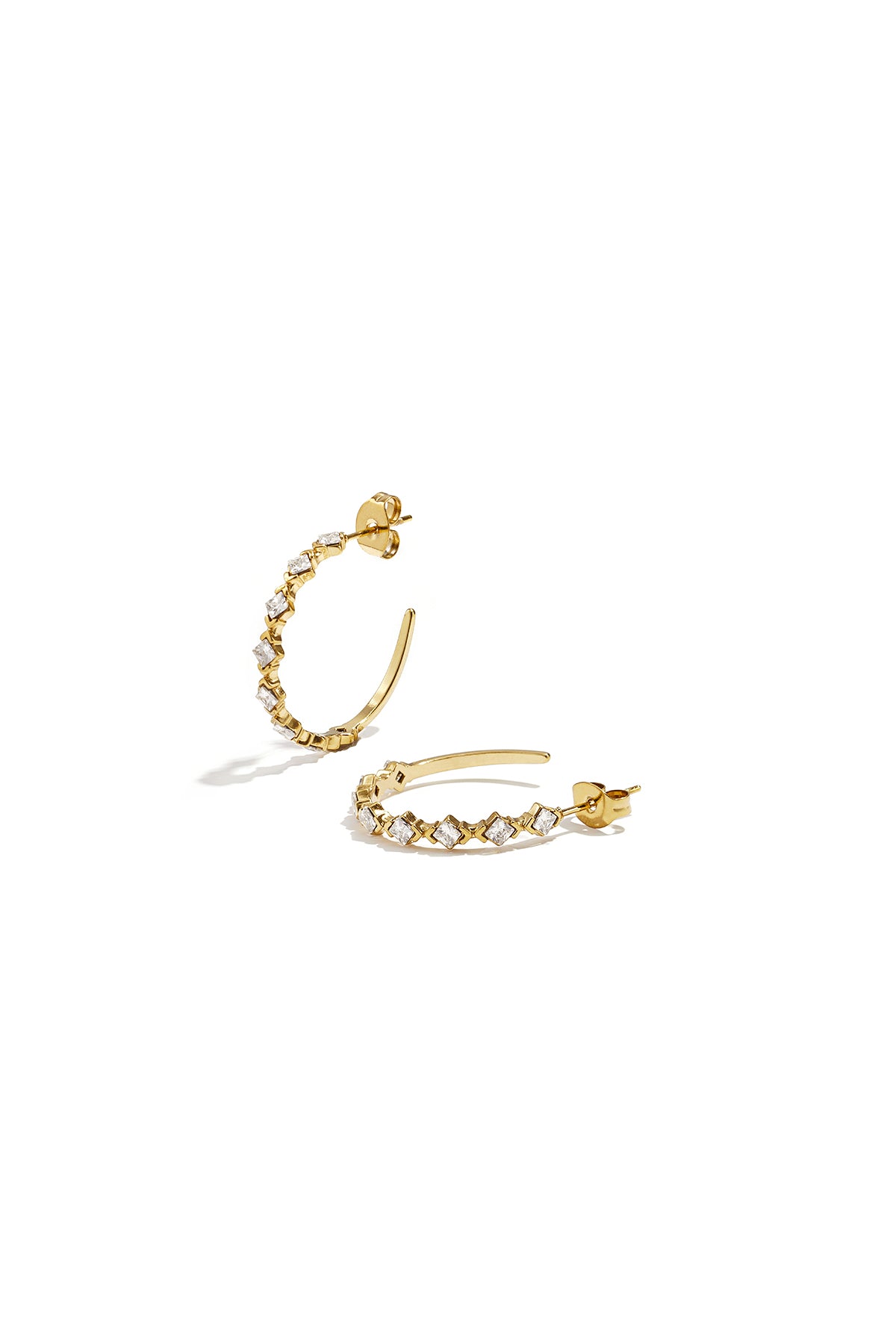 Stylish Silver & Gold Hoop Earrings for Everyday Wear