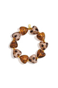 Acryl kralenarmbanden met luipaardprint, eenvoudige dagelijkse serie, dames sieraden