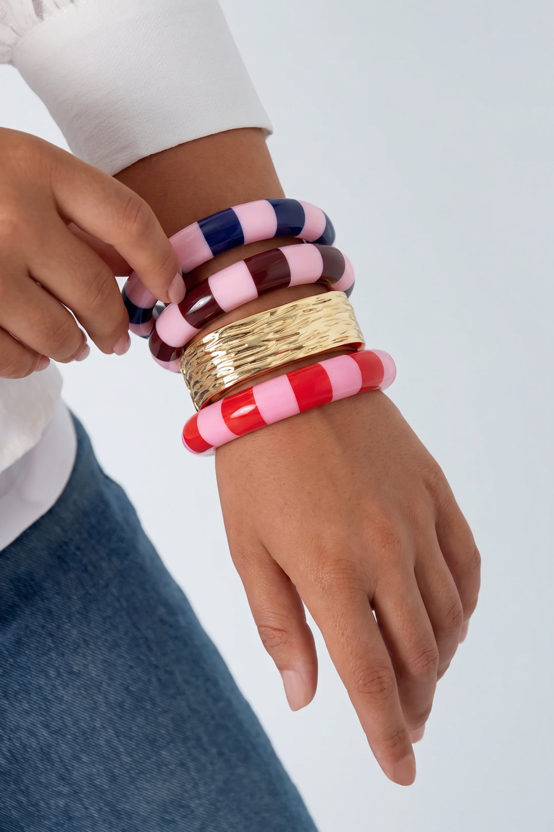 Armbanden van hars, casual, dagelijks gebruik, eenvoudige serie, damessieraden