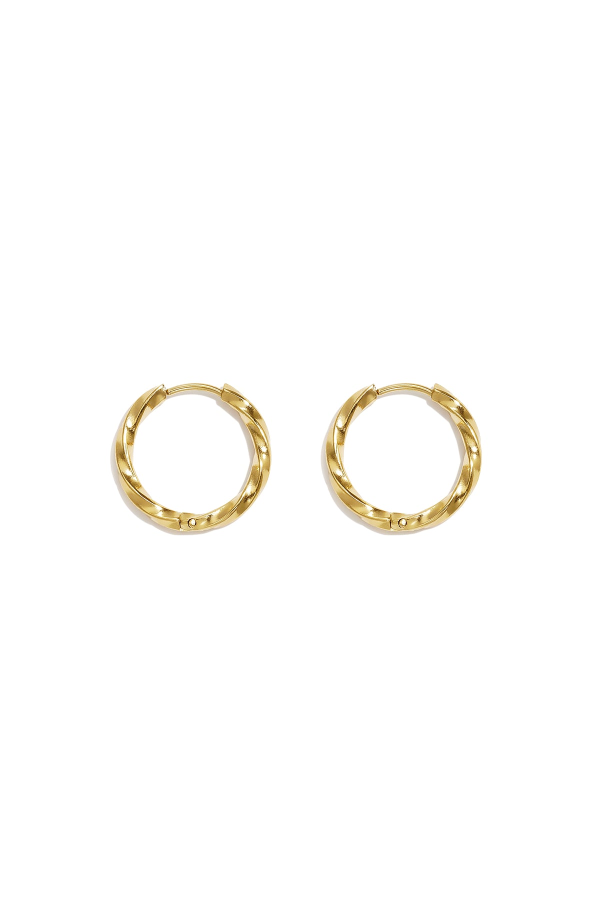 Elegant Stainless Steel Hoop Earrings for Everyday Wear