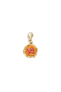 Sieraden bedel roos op munt DIY