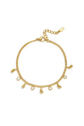 Elegant Rhinestone Charm Bracelet for Daily Wear