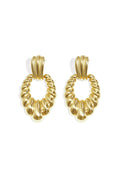 Statement oorbellen schelpmotief