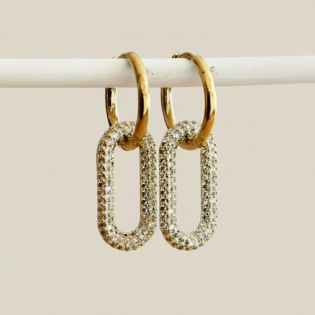 Lumina - Oorbellen - Stainless Steel