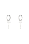 Stylish Stainless Steel Drop Earrings for Everyday Wear