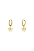 Stylish Rhinestone Drop Earrings - Silver & Gold