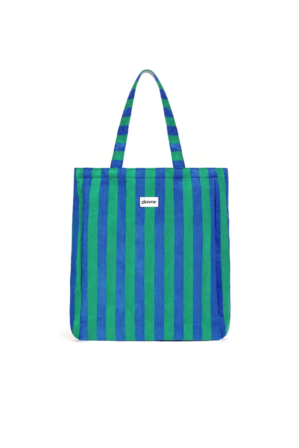 Shoppertassen met strepen, eenvoudig, polyester, dagelijkse accessoires
