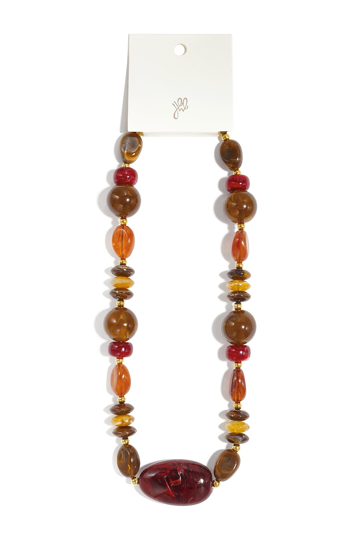 Acryl kralenkettingen met onregelmatige vorm, casual, alledaagse, eenvoudige serie, dames sieraden