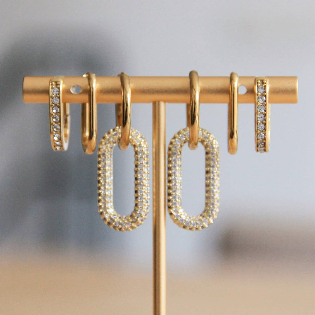 Lumina - Oorbellen - Silver - Stainless Steel