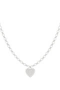 Elegant Heart Pendant Necklace for Everyday Wear