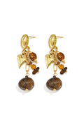 Oorbellen van roestvrij staal met hartjesmotief, casual, dagelijks en romantisch, dames sieraden