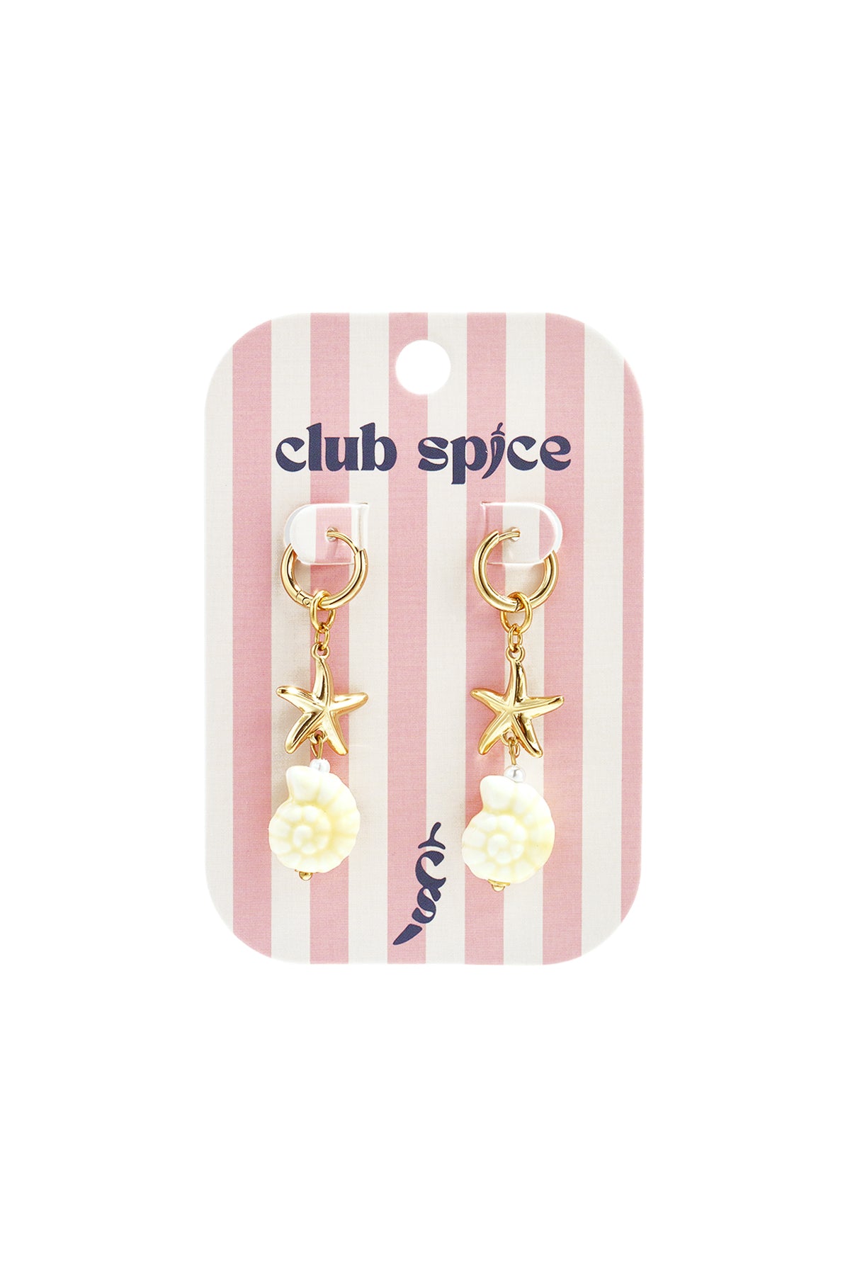 Elegant Shell & Starfish Drop Earrings for Beach Lovers
