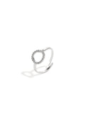 Roestvrijstalen minimalistische ringen cirkel Casual Dagelijks Eenvoudig Serie Dames sieraden