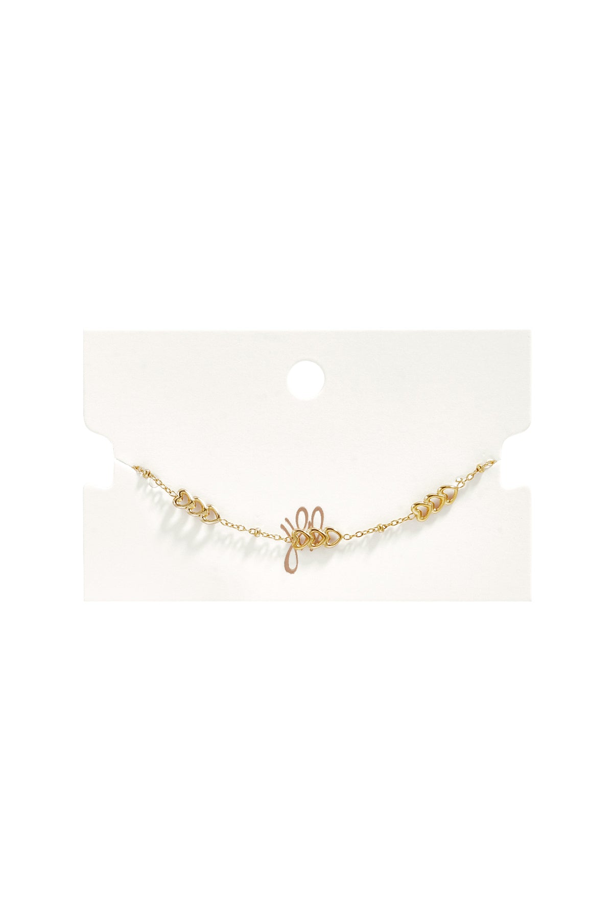Roestvrijstalen bedelarmbanden met hartje, eenvoudige dagelijkse serie, dames sieraden