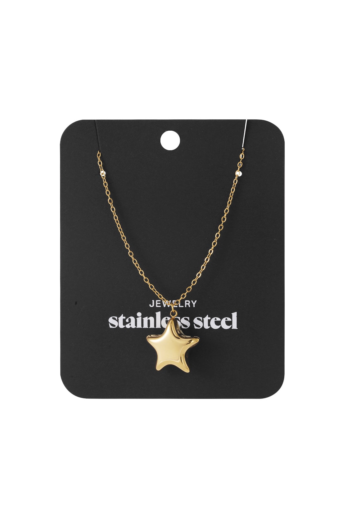 Zwangerschaps ketting met schattige sterhanger