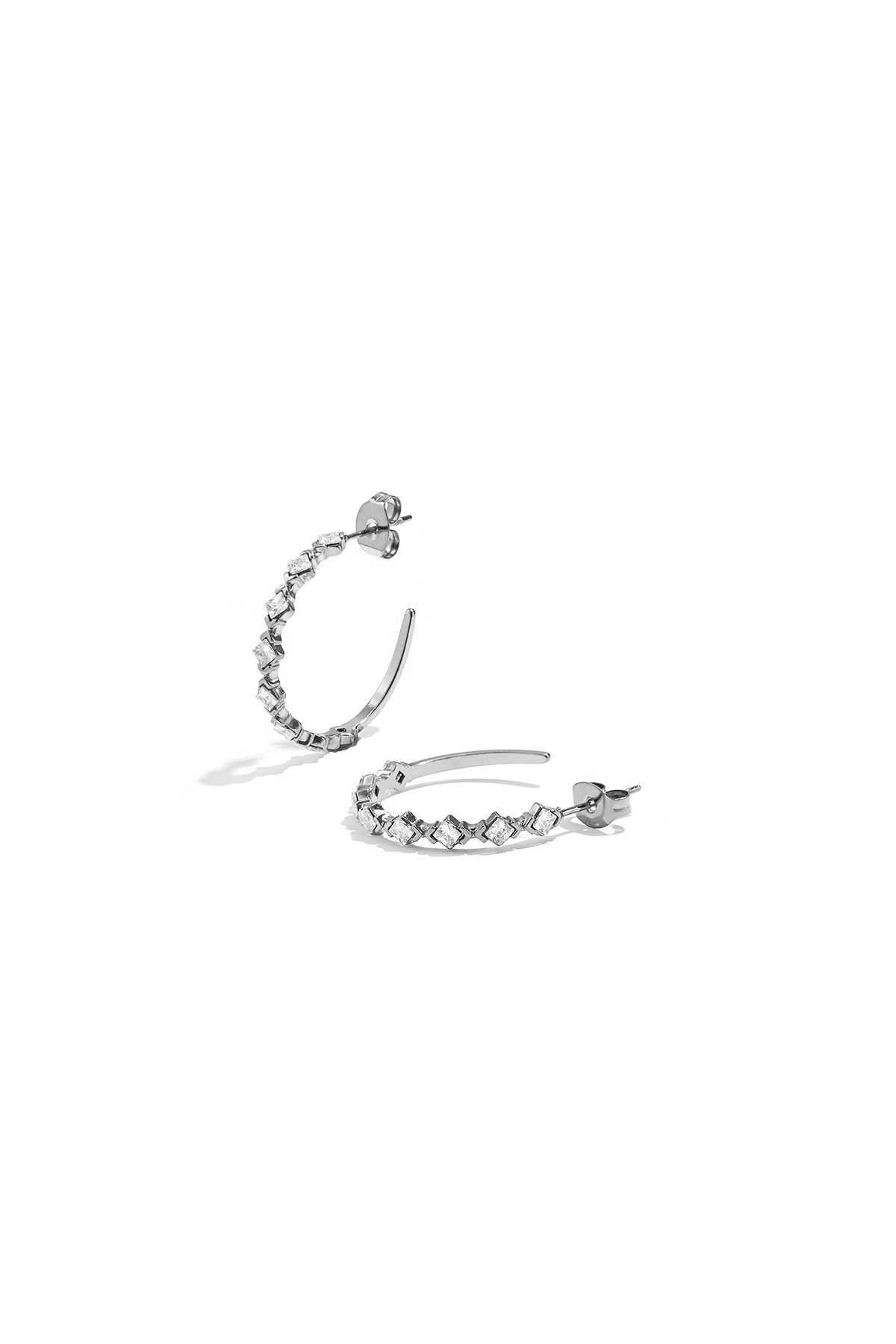 Stylish Silver & Gold Hoop Earrings for Everyday Wear