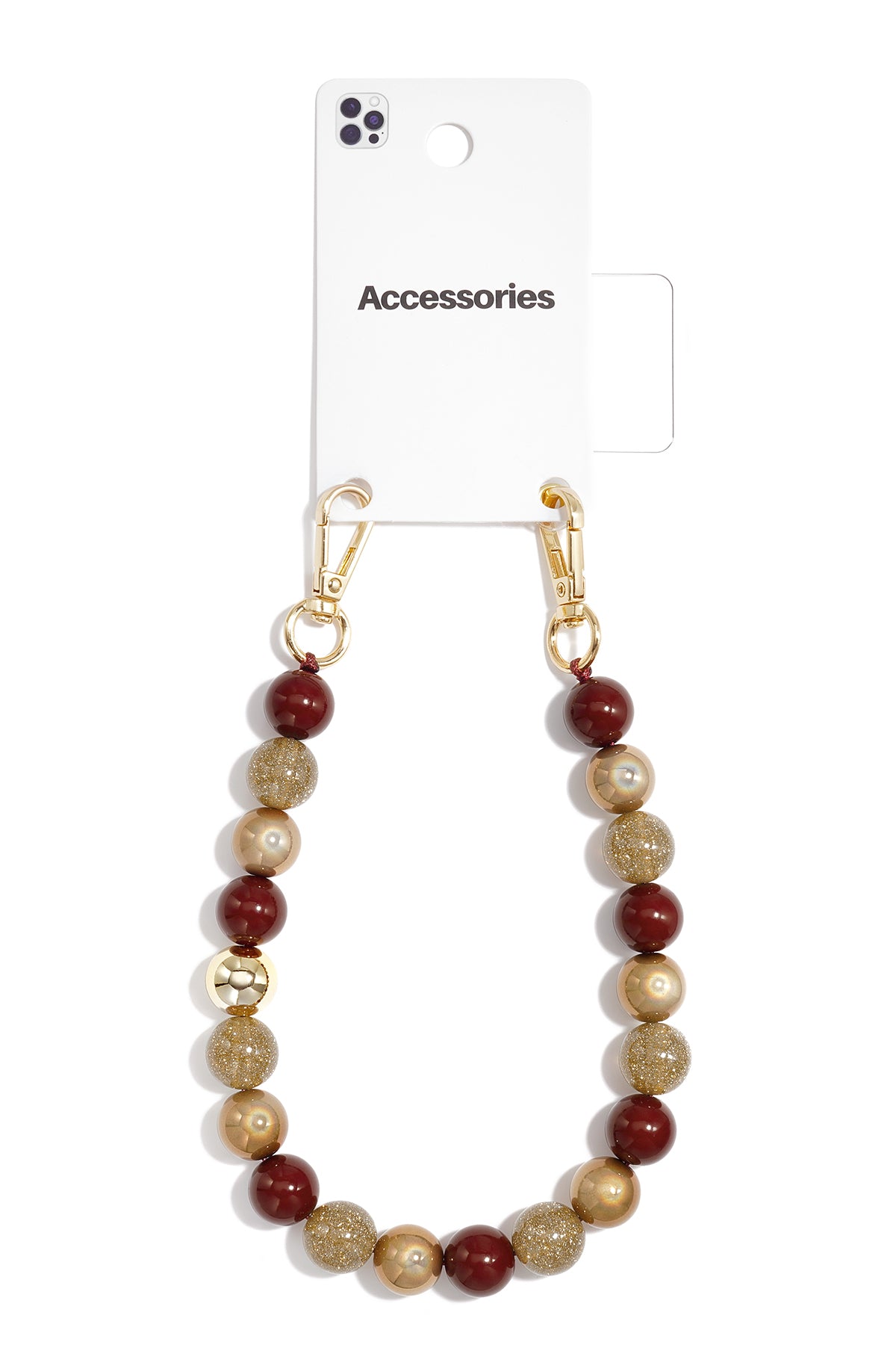 Telefoonketting, ronde, casual, acryl, dagelijkse accessoires