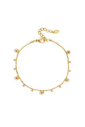 Armband met afwisselende bolletjes