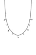 Roestvrijstalen hangerkettingen Droplet Simple Daily Simple Series Damessieraden