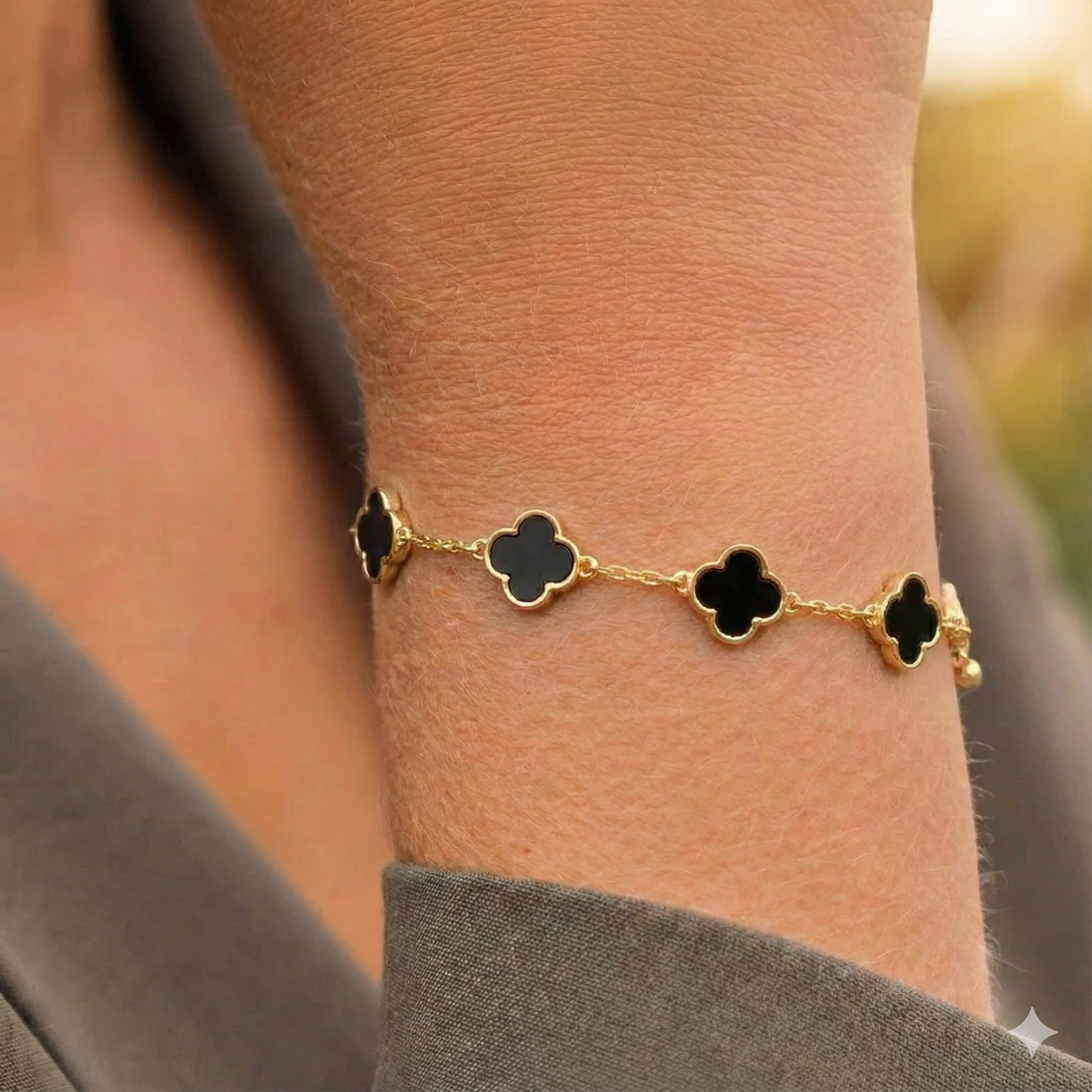 Belle - Bracelet - Black - Stainless Steel