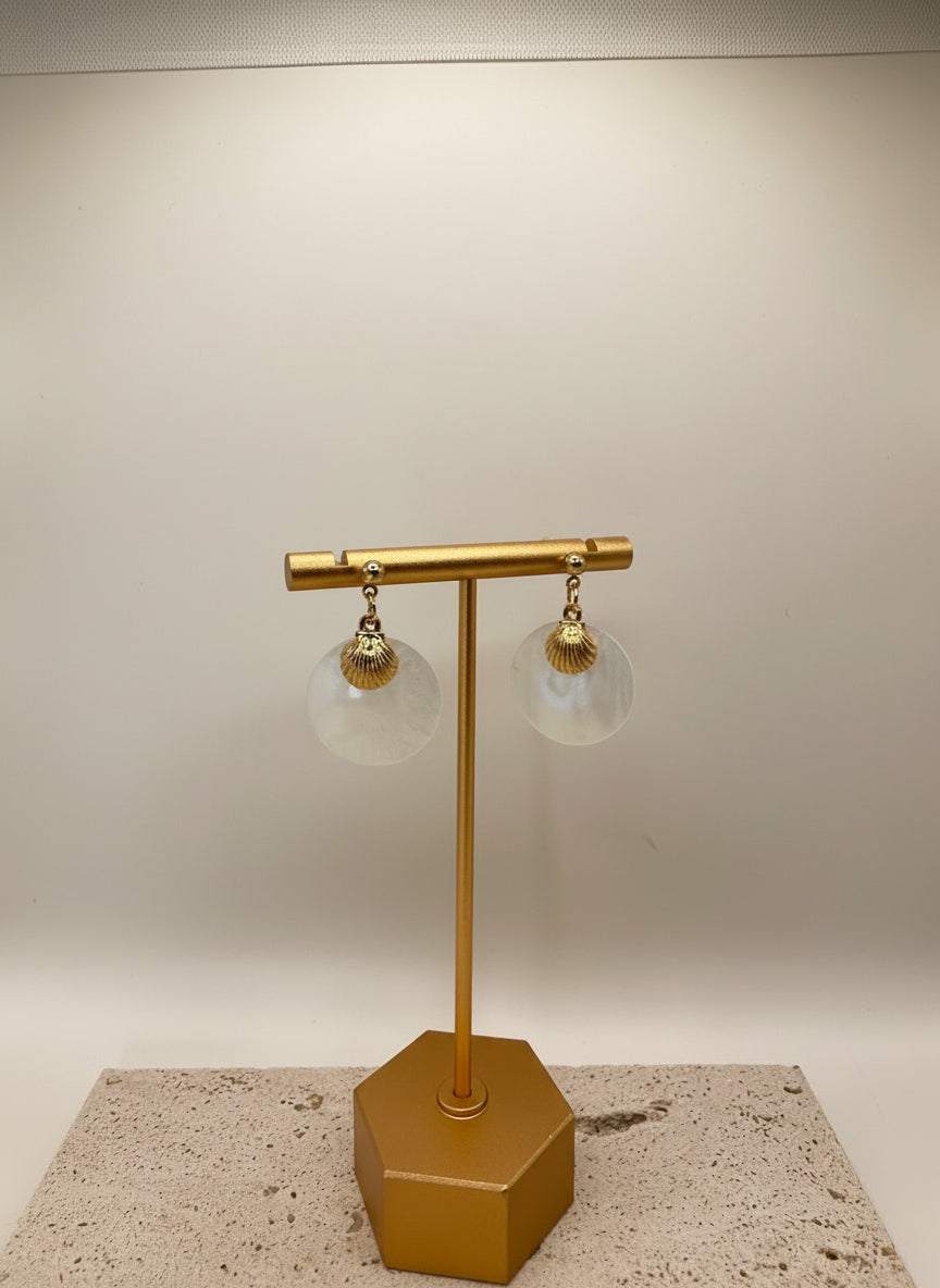 C-Shape Earrings - Stainless Steel