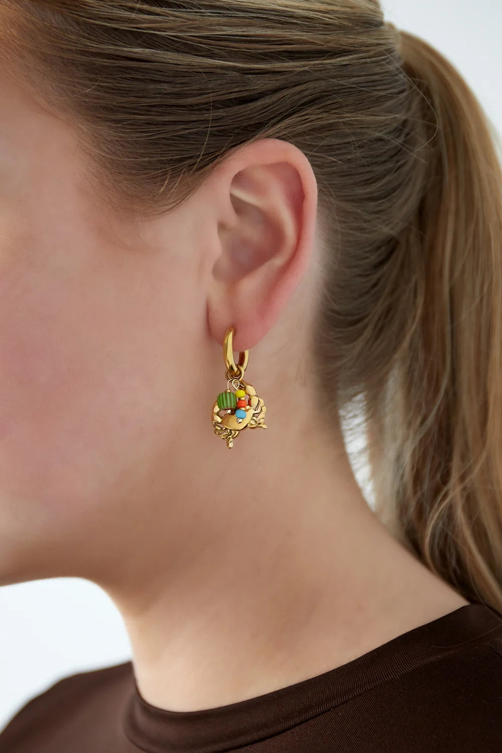 Crab Earrings - Stainless Steel