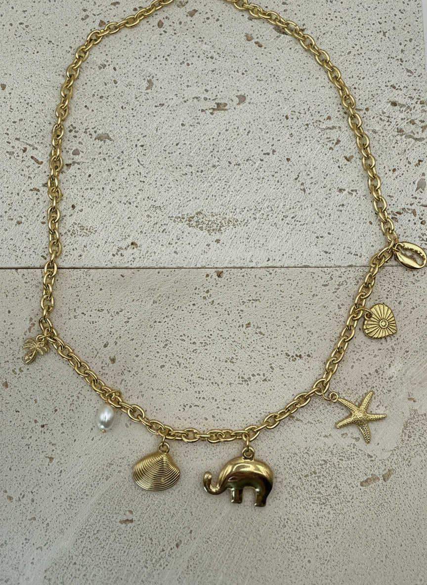 Elephant - Ketting - Stainless Steel