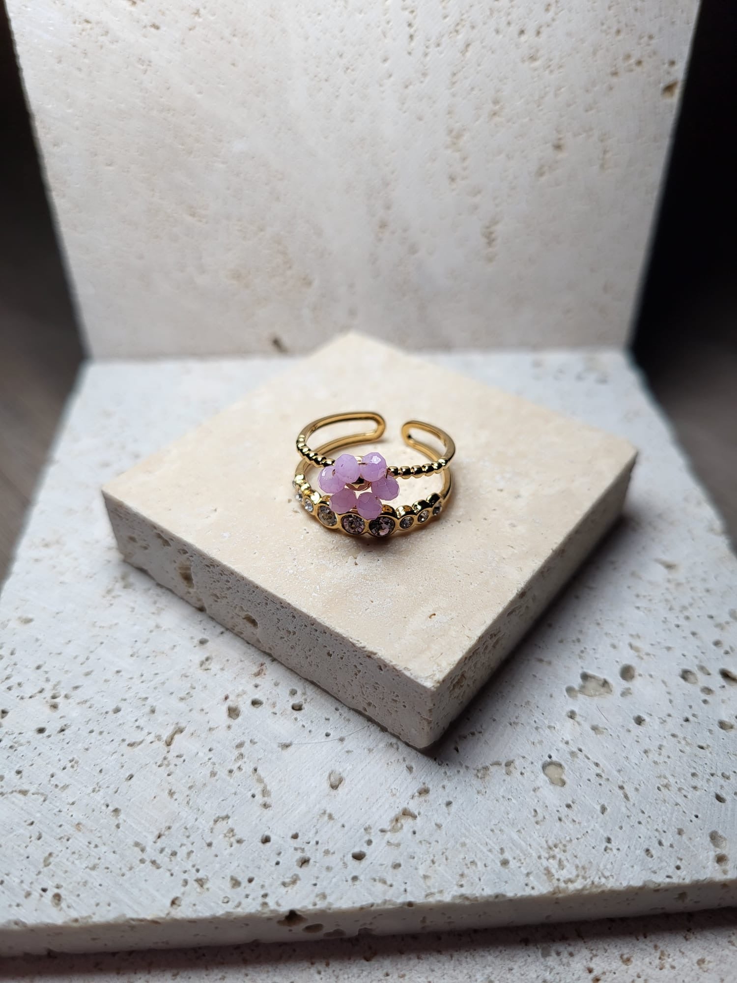 Flower - Ring - Stainless Steel