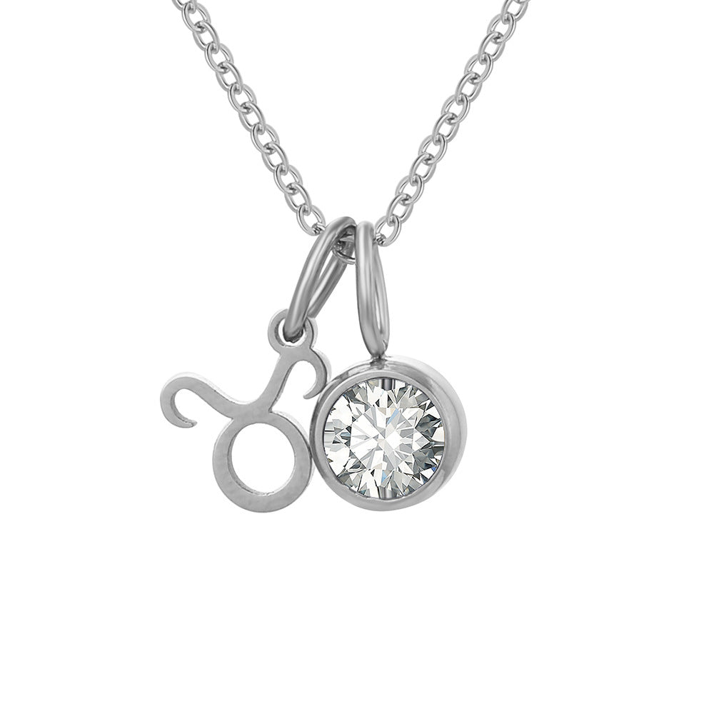 Geboortesteen Ketting met Sterrenbeeld Hanger