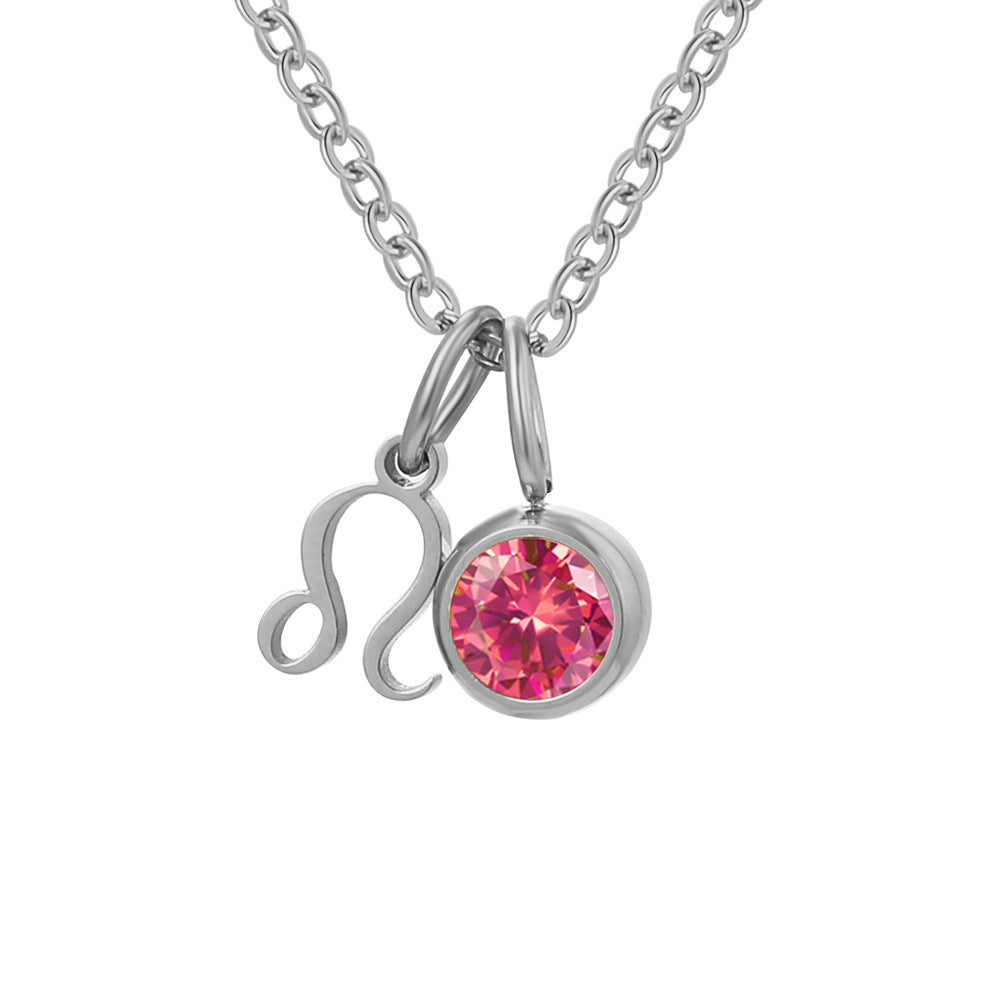Geboortesteen Ketting met Sterrenbeeld Hanger
