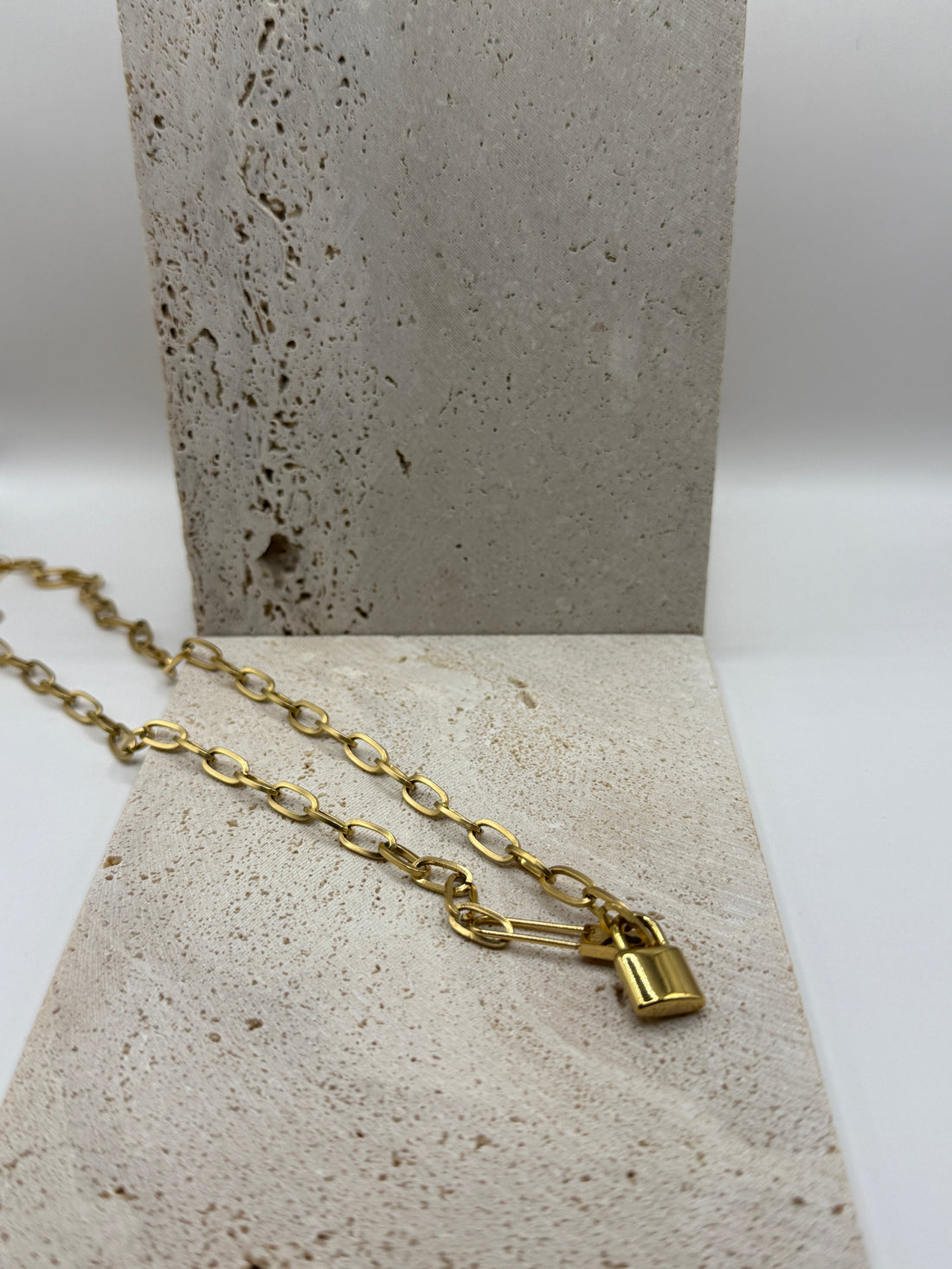 Lock - Ketting - Stainless Steel