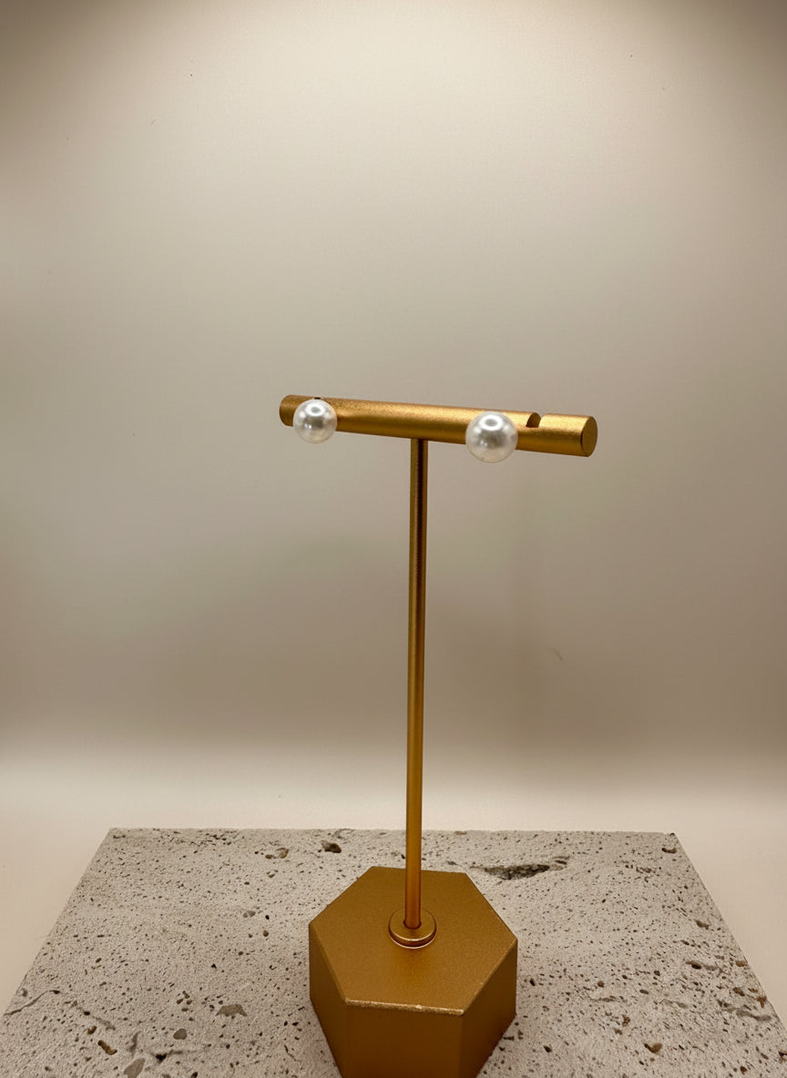 C-Shape Earrings - Stainless Steel