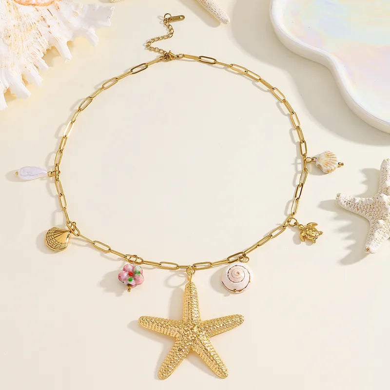 Seastarr - Necklace - Stainless Steel