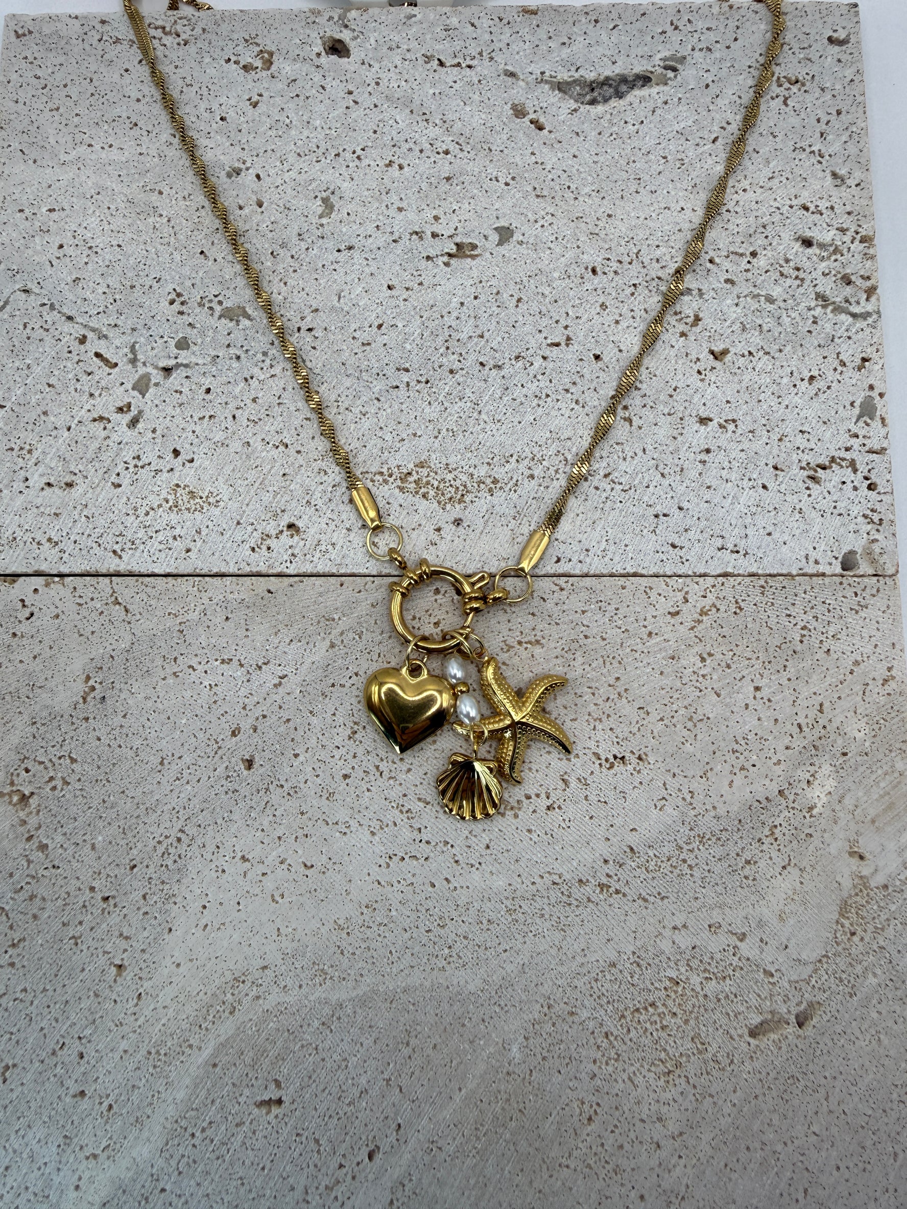 Starfish - Ketting - Stainless Steel